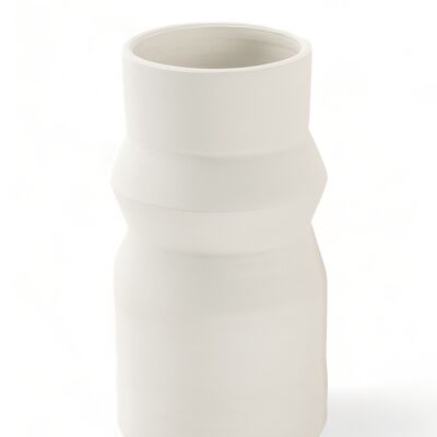 Vaso in ceramica fatto a mano 20 cm