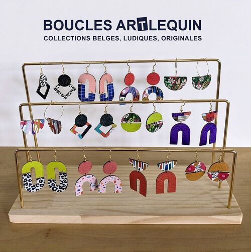 Pack 36 boucles d'oreilles