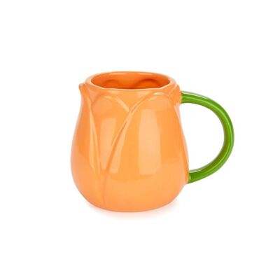 Mug - Tasse, Tulipe 400 ml, orange