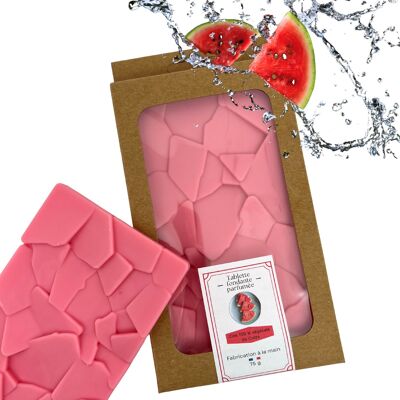 Watermelon flavored melting tablet