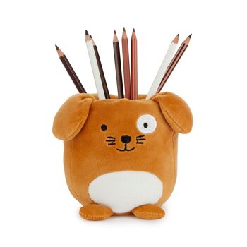 Pot à crayons - Porte-stylo - Porte-crayon - Schreibutensilienbehälter, Fluffy Woof 1