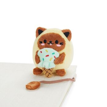Marque-pages - Marque-pages-Marcapagenas- Buchzeichen, Fluffy Kawaii Minty 2