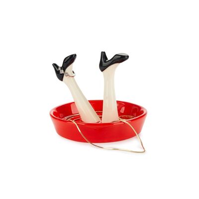 Porte-bagues - Ring holder - Porta anillos - Ringhalter, Happy Legs Party