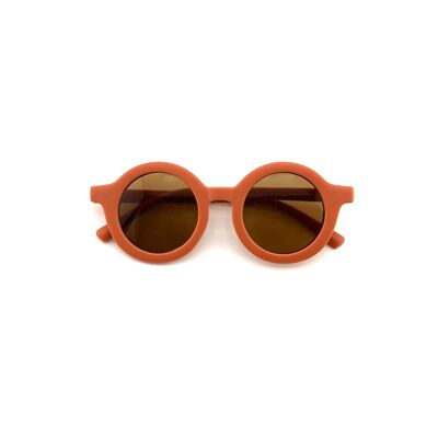 Lunettes de soleil bébé orange durables Nenina & Co