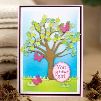 Crafters Companion Garden Collection – Tampon en acrylique transparent – ​​You Grow Girl 3