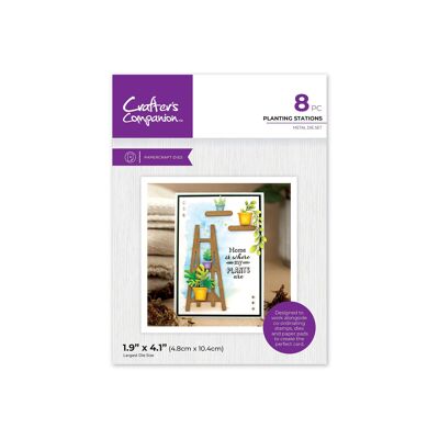 Crafters Companion Garden Collection Metallstanzform – Pflanzstation