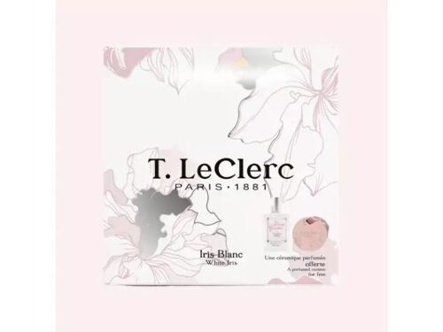 Le Coffret Parfum Iris Blanc & Céramique Parfumée Iris Blanc