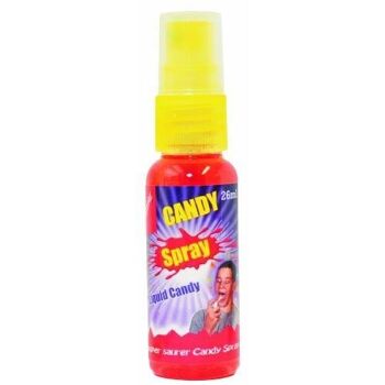 Candy Spray 1 - Bonbon acidulé en spray de 26 ml - 3 parfums : Cola, Fraise, Tropical - Présentoir de 15 pièces
15x26 ml: 390 ml 2