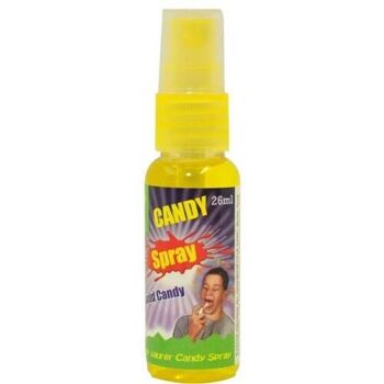 Candy Spray 1 - Bonbon acidulé en spray de 26 ml - 3 parfums : Cola, Fraise, Tropical - Présentoir de 15 pièces
15x26 ml: 390 ml 4