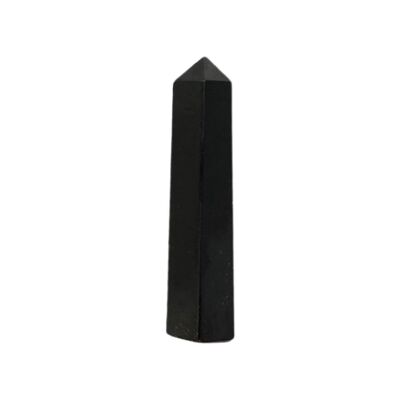 Crayon Agate Noire 3" Cristal, 20-30mm
