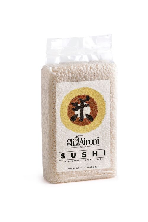 Riso tondo da Sushi confezione 1 kg sottovuoto