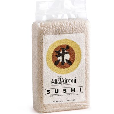 Round sushi rice, 1 kg vacuum pack