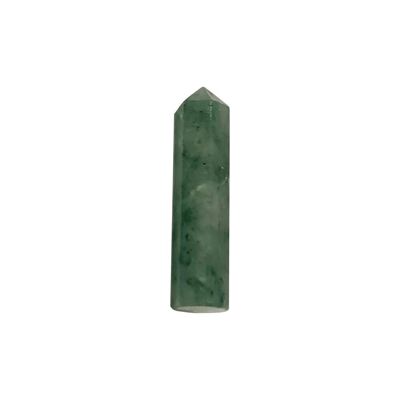 Green Aventurine Pencil Crystal, 20-30mm