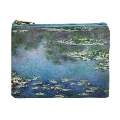 Estampado de lirios de agua de Claude Monet - Mini bolso de mano