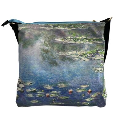 Claude Monet Water Lily Print - Crossbody