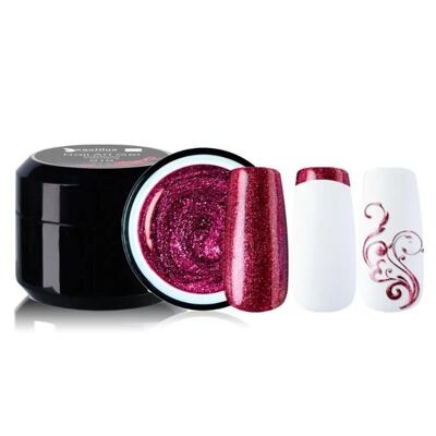 BEAUTILUX NAIL ART GEL - PITTURA PLATINO 6g BCP6G-10