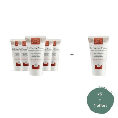 Set da 5 + 1 in omaggio - Crema Mani BIOLOGICA