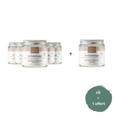 (Mother's Day) Set of 5 + 1 free - The ORGANIC Scrub