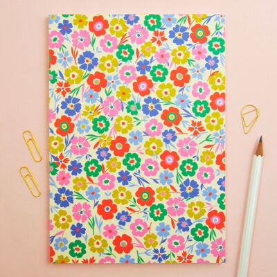 Regalo de cuaderno A5 con encuadernación perfecta Bloom