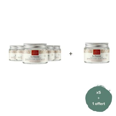 Lot de 5 + 1 offert - Le Baume BIO - 50ml