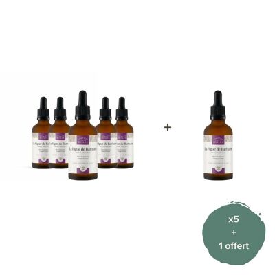 Set of 5 + 1 free - ORGANIC Prickly Pear Seed Oil - 30ml