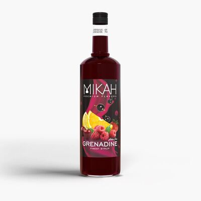Jarabe Mikah Premium Flavors - Granadina (Granatina) 1L