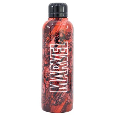 Stor Edelstahl-Thermosflasche 515 ml Marvel-Muster
