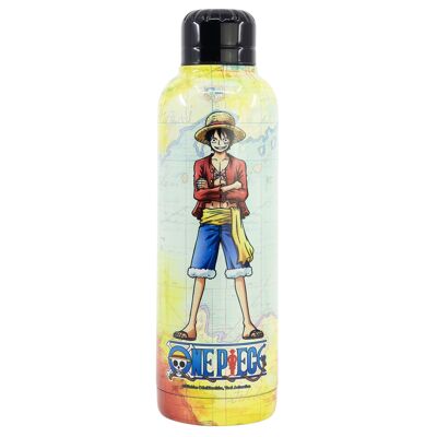 Stor botella termo acero inoxidable 515 ml one piece anime