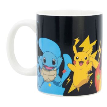 Stor mug en céramique 325 ml changeant de couleur dans coffret cadeau univers pokemon 2