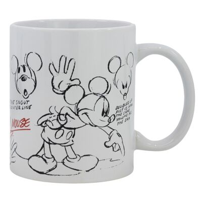 Stor ceramic mug 325 ml in vintage Mickey Mouse gift box now