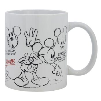 Tasse en céramique Stor 325 ml dans un coffret cadeau vintage Mickey Mouse maintenant 1