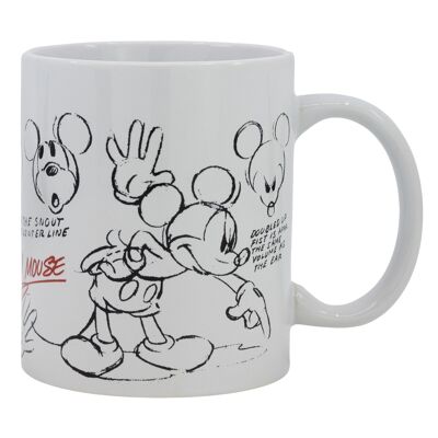 Tazza in ceramica Stor da 325 ml in confezione regalo vintage di Topolino