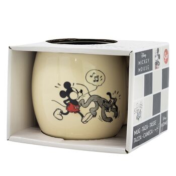 Tasse en céramique Stor globe 380 ml dans un coffret cadeau vintage Mickey Mouse 3