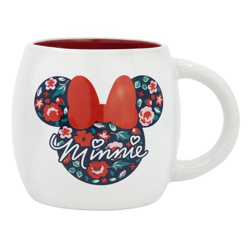 Stor taza ceramica globe 380 ml en caja regalo minnie mouse gardening