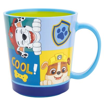 Stor tasse anti-basculement pp 410 ml Paw Patrol Boy salut là