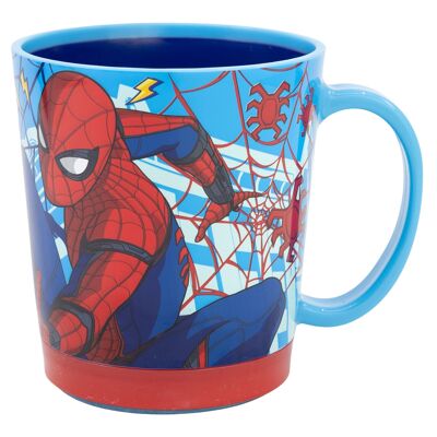 Stor anti-tip cup pp 410 ml spiderman dimension
