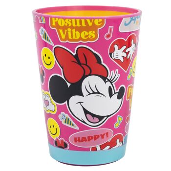 Stor verre anti-basculement pp 470 ml minnie mouse flower power 2