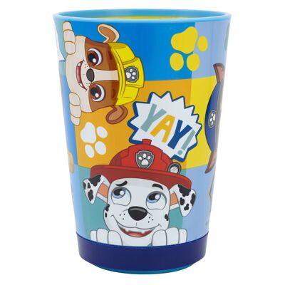 Stor vetro antiribaltamento pp 470 ml paw pattuglia ragazzo ciao a tutti