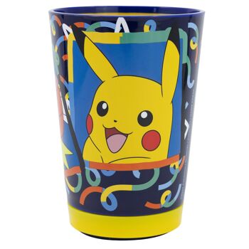 Stor verre anti-basculement pp 470 ml poignée pokemon doodle 1