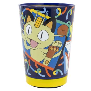 Stor verre anti-basculement pp 470 ml poignée pokemon doodle 2