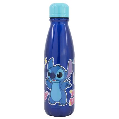 Stor botella aluminio infantil 600 ml stitch palms