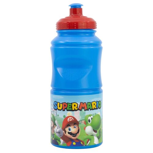 Stor botella sport easy hold 380 ml super mario