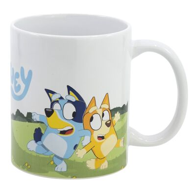 Tasse en céramique Stor 325 ml dans un coffret cadeau bluey walk