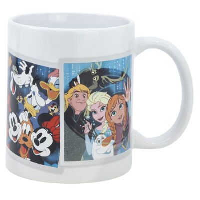 Tazza in ceramica Stor da 325 ml in confezione regalo disney 100 photoboot