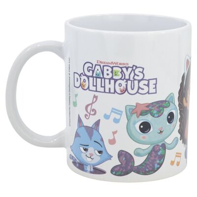 Stor ceramic mug 325 ml in gift box gabbys dollhouse dnls