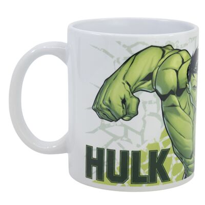 Stor Sublimationskeramikbecher 325 ml Avengers Hulk Fauststärke