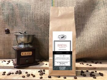 BRÉSIL BOURBON JAUNE CAFE GRAIN - 250g 1