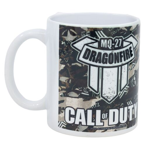 Stor taza ceramica sublimacion 325 ml call of duty