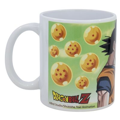 Stor Sublimationskeramikbecher 325 ml Dragon Ball 7 Bälle