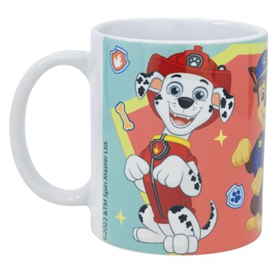 Stor sublimation ceramic mug 325 ml paw patrol boy pup it out